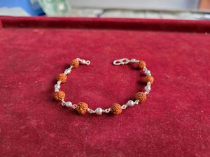 Silver Rudraksha Bracelet