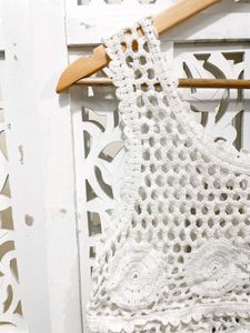 Boho Crochet Crop Top B
