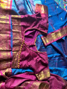 Sico gadwal saree with blouse