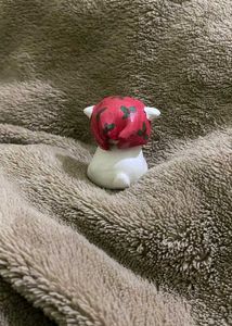 Handmade Clay Puppy Dusk Buddy