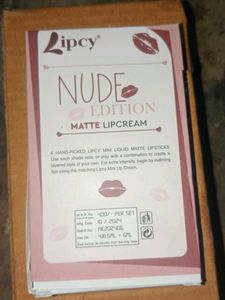 Lipcy Nude Edition Matte Lip