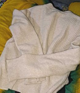 Off White Oversized Sweater