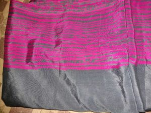 School Crape Saree