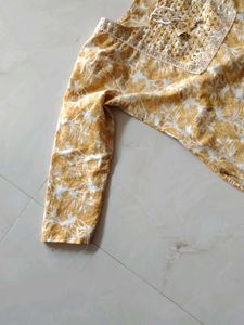 Floral Print Kurta
