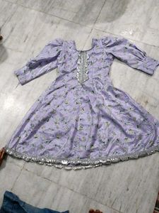 12 Kali Anarkali With Puff Sleeve