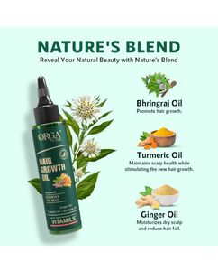 ORGATRE HAIR OIL FOR GROWTH AND REGROWTH