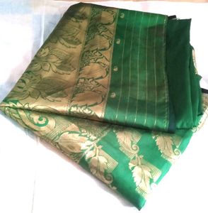 Green Silk Saree