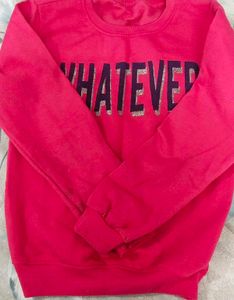 Pink Graphic Sweatshirt