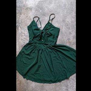 Green Mini Dress