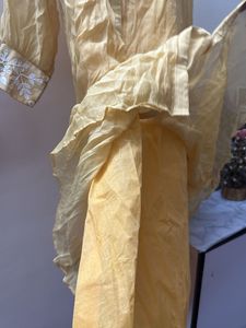 Yellow Embroidered Dress
