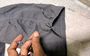 H&amp;M Divided Gray Nylon Pants