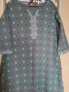 Vintage Print Kurti