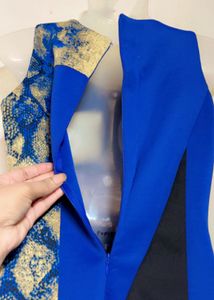 Color Block Mini Dress