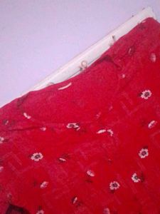 Red Boho Mini Dress