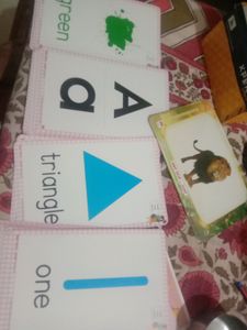 Letters And Numbers Flash Cards