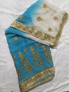 2 Shade Saree