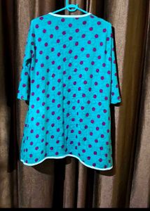 Sea Green Polka Dot Cardigan