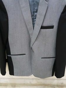 Men's Grey Blazer - Formal Style