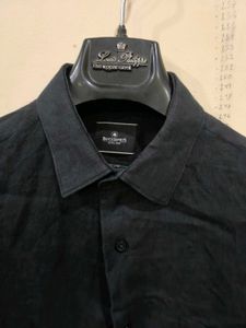 Plain Black Shirt From Blackberrys