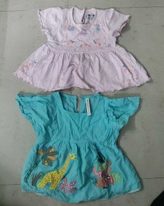 Cute Baby Girls Tops (Set of 2)