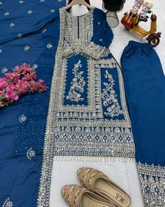 Kurta Pant With Dupatta Set