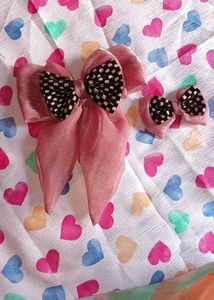 Mother And Daughter Matching Hair Bow