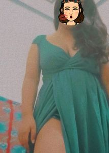Maxi Dress With A Slit