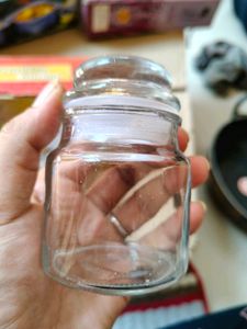 Set of 3 Glass Jars