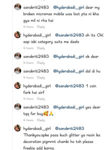 Sanskriti2483 And Hyderabadi_girl are Fraud