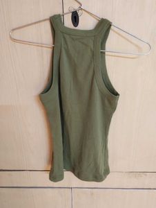 olive tank top