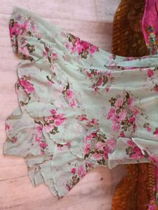 Floral Print Maxi Dress