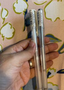 Silver And White Pen