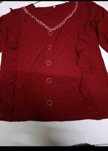 Maroon Top