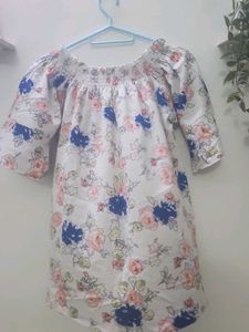 Floral Smocked Top