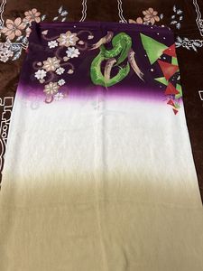 purple colour saree with blouse