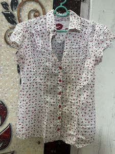 Cherry Shirt Top