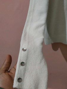 Elegant : Snow ❄️ White Sweater