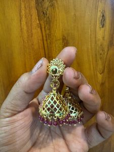 Ruby Jhumka For Women’s And Girls