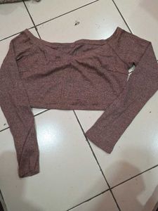 Long Sleeve Crop Top