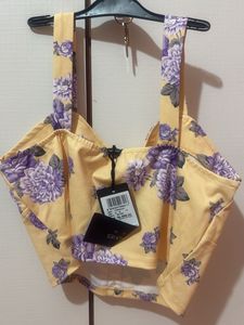 Floral Crop Top