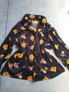 Woolen Warm Pajama Set