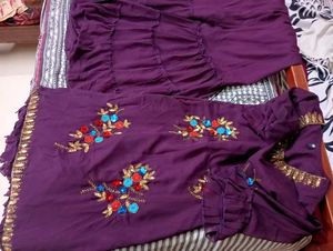 Beautiful  Like New Condition  Kurti Set