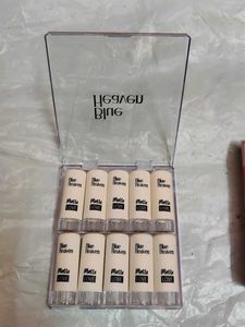Blue Heaven Matte Love Mini Lipsticks - 10 Piece S