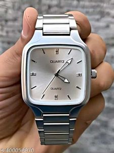 Sleek Black Quartz Watch