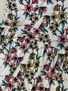 High Low Floral Dress