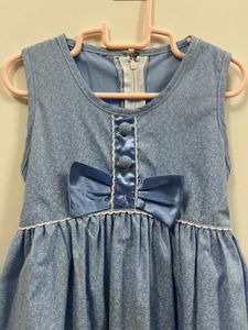 Cute Blue floral Girl dress