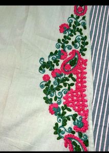 Beautiful embroidery kurti