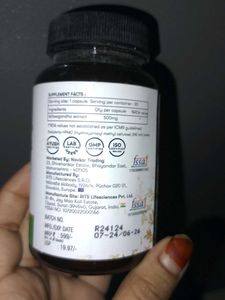 Dr. Vedic Ashwagandha Capsule
