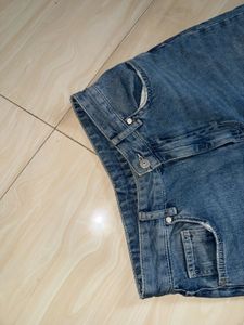 bershka wide legs denim