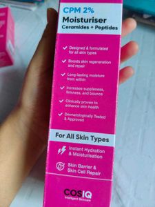 Cosiq Ceramide And Peptide Moisturizer